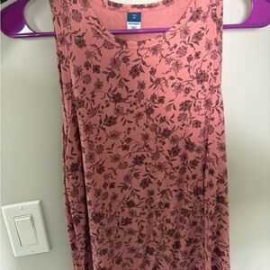 Old Navy Rose Floral Tank Top